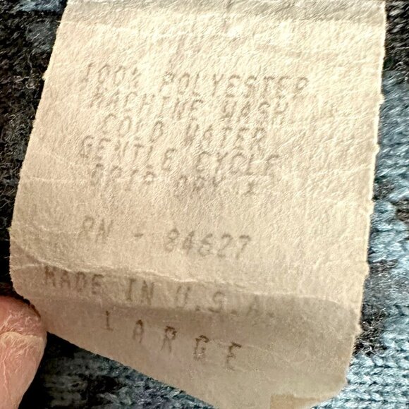 VTG Horse Pattern Fleece Jacket - Picture 10 of 10